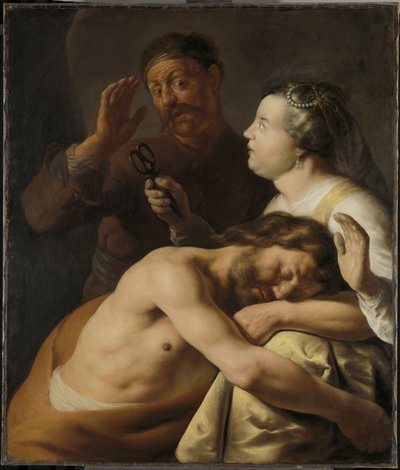 Samson et Dalila, 1630-35 - Jan the Elder Lievens